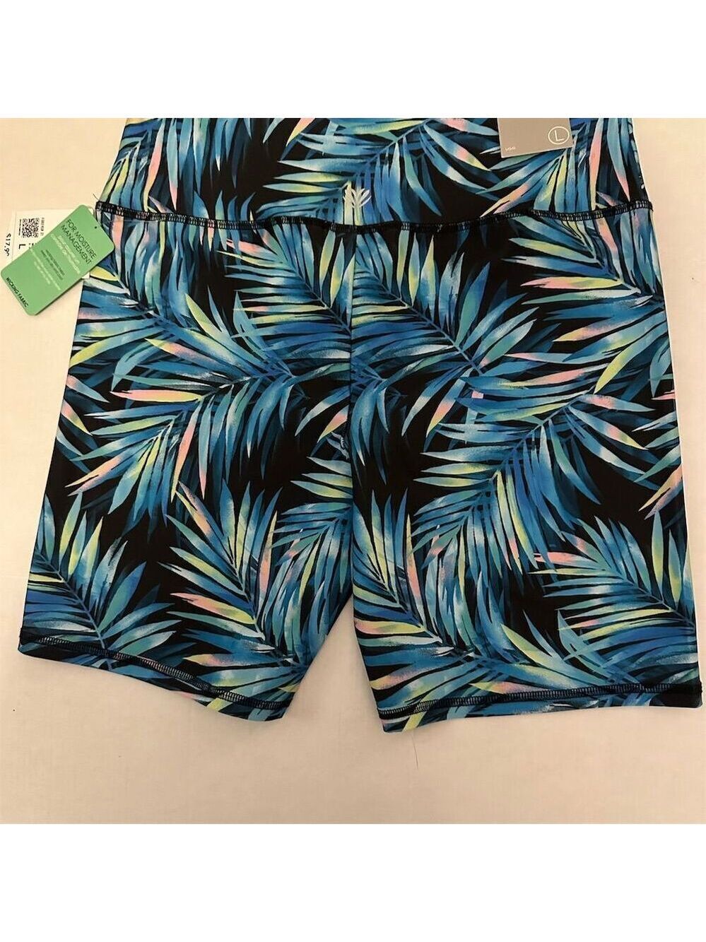 Forever 21 Women's Blue Floral Print Shorts Size M Casual Summer